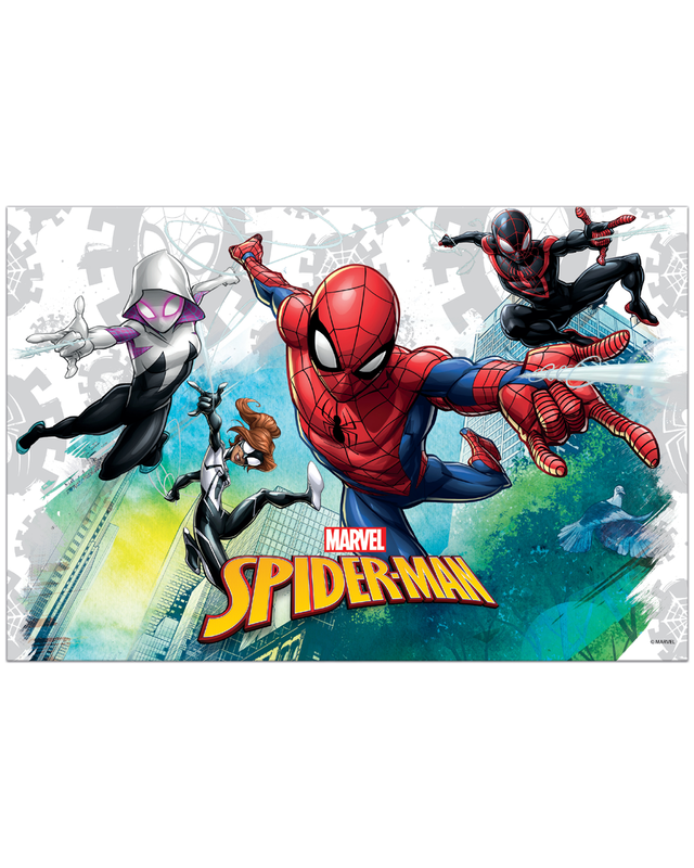 Globos Spiderman Tafelkleed Versiering 120 X 180 Cm