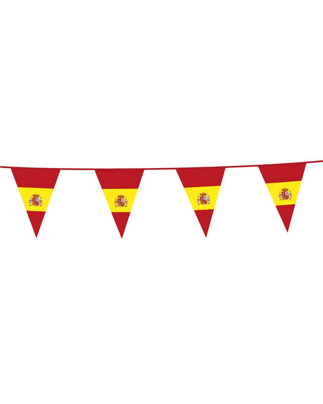 Globos Vlaggenlijn Spanje Slingers 10 Meter