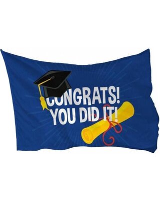 Folat Congrats Geslaagd Vlag 90x60 cm