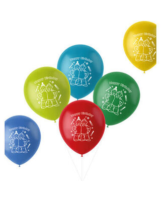 Folat Buurman en Buurman ballon 6 stuks