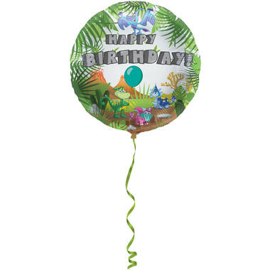Folat Dino Happy birthday folieballon 45 cm