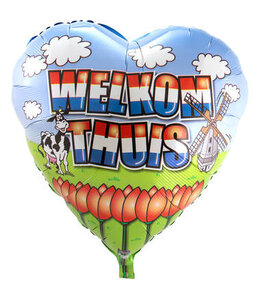 Folat Welkom thuis Folieballon 71cm