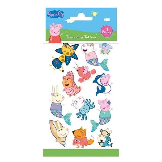 Globos Peppa Pig plaktattoo