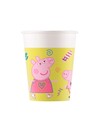 Globos Peppa Pig beker 8st
