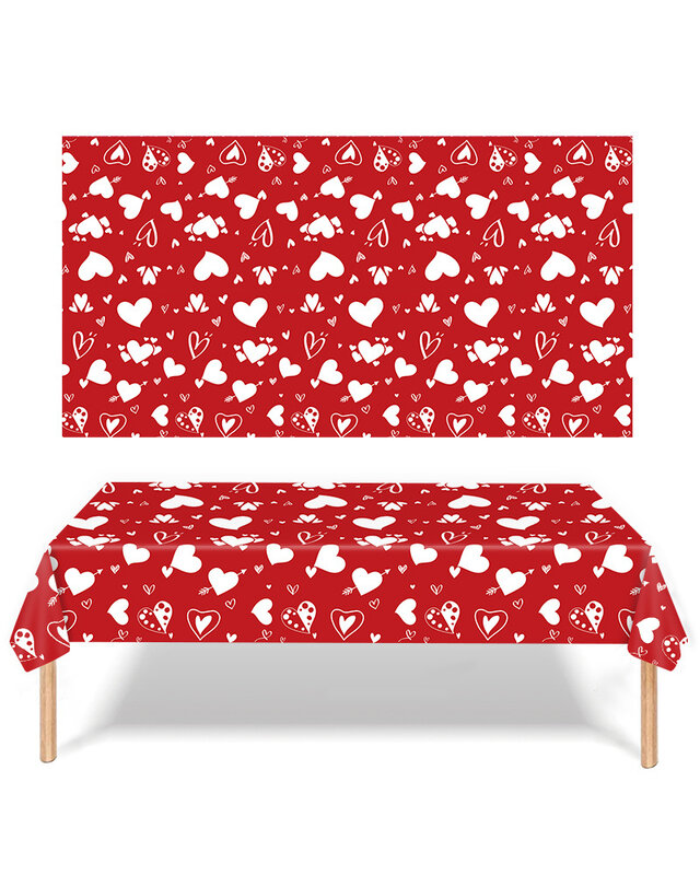 Tafelkleed valentijn Va-ta-3 - 2 stuks