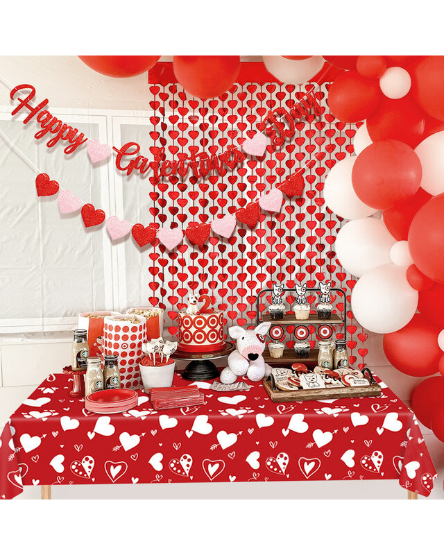 Tafelkleed valentijn Va-ta-3 - 2 stuks