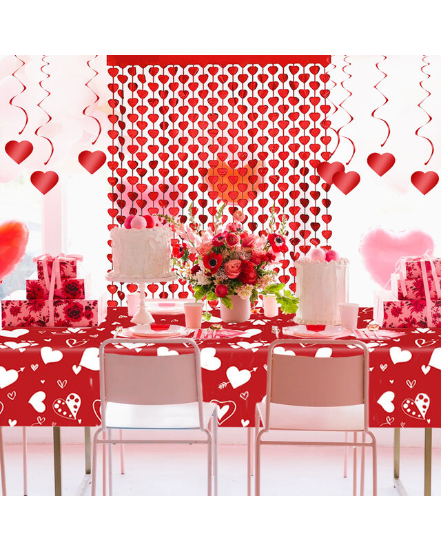 Tafelkleed valentijn Va-ta-3 - 2 stuks
