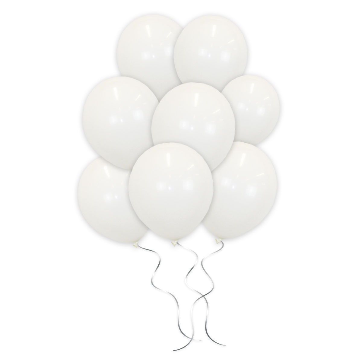 Q2party Witte Ballonnen 34 Cm 100 Stuks