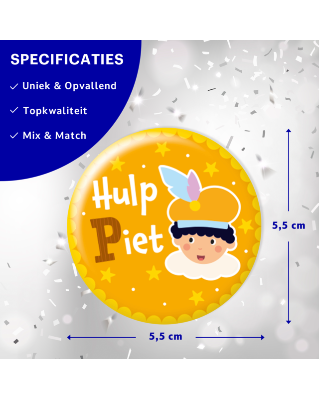 BTH Paperdreams Piet Button