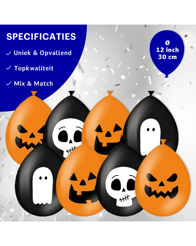 BTH Paperdreams Halloween Latex ballon