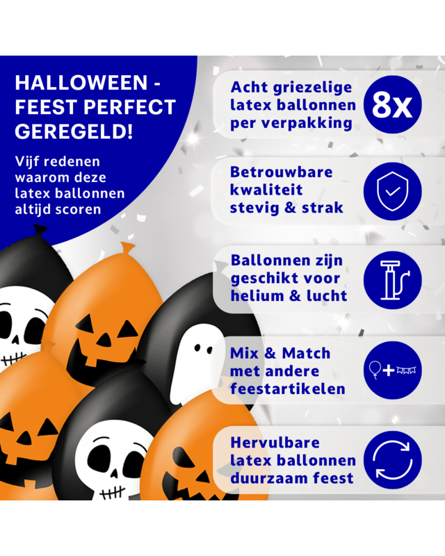 BTH Paperdreams Halloween Latex ballon