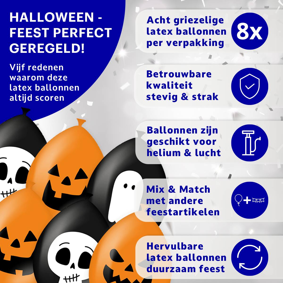 BTH Paperdreams Halloween Latex ballon