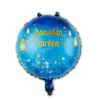 Q2P Eid Mubarak Folieballon Lichtblauw