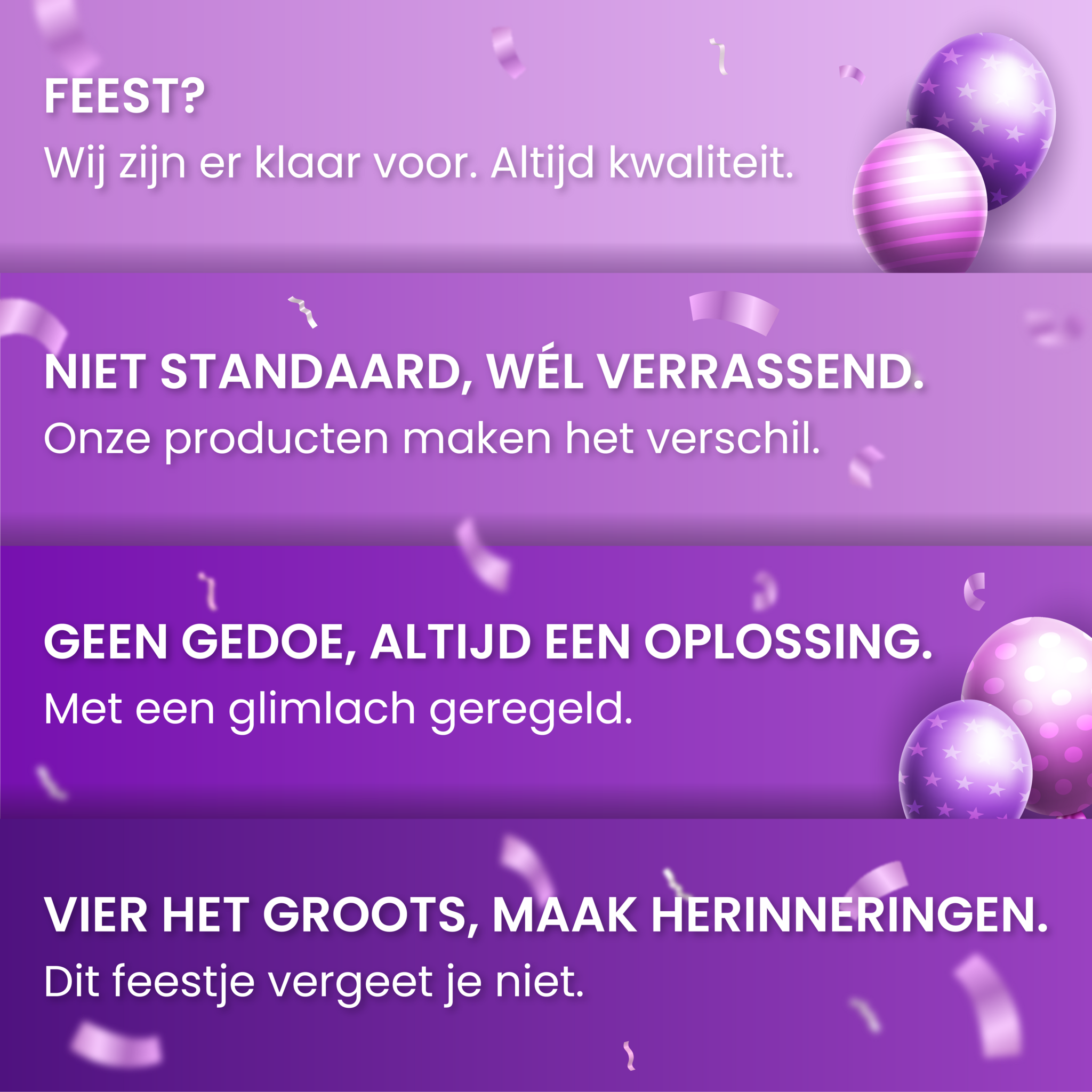 Q2P Eid Mubarak Folieballon Lichtblauw