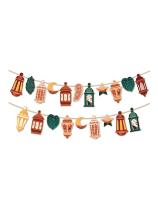 Q2P Eid Mubarak Slinger Vormpjes