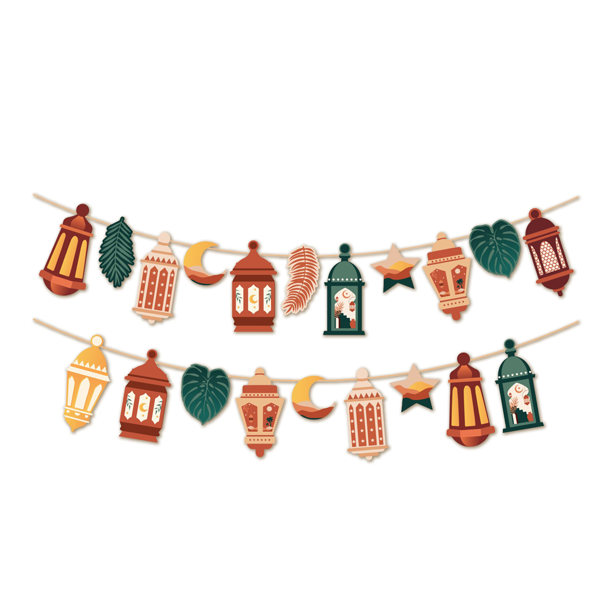 Q2P Eid Mubarak Slinger Vormpjes