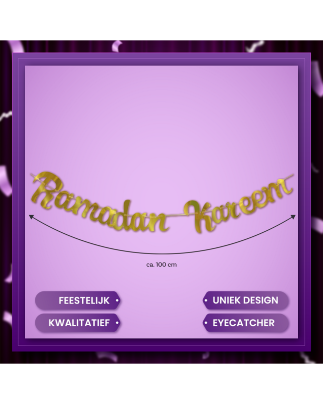 Q2P Eid Ramadan Slinger Goud