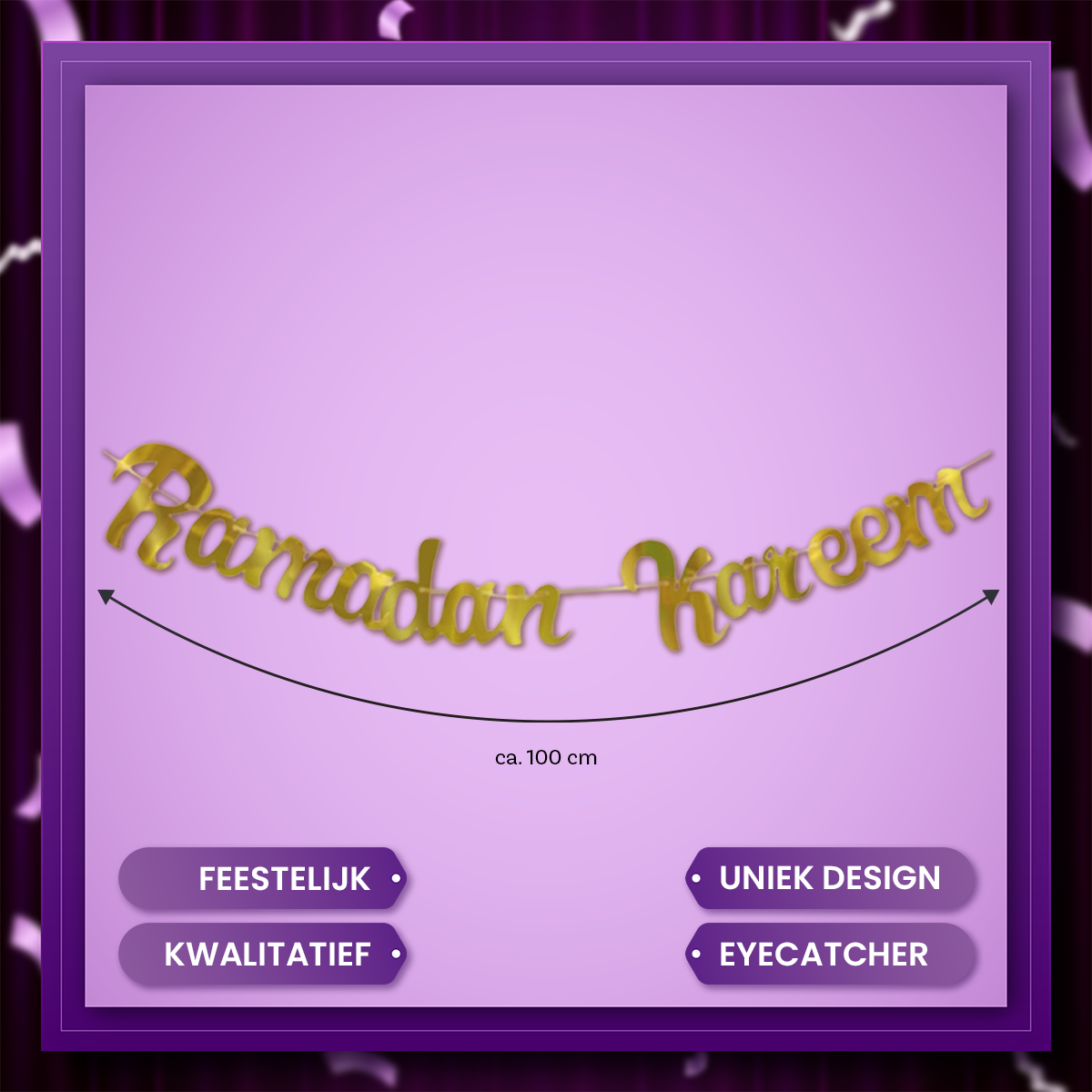 Q2P Eid Ramadan Slinger Goud