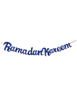 Q2P Eid Ramadan Slinger Blauw