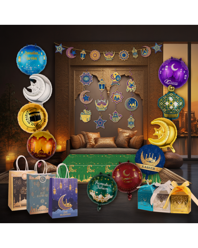 LUQ Eid Mubarak Tafelkleed Groen