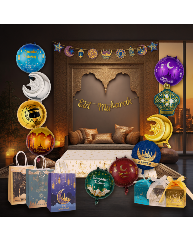 LUQ Eid Mubarak Slinger Goud