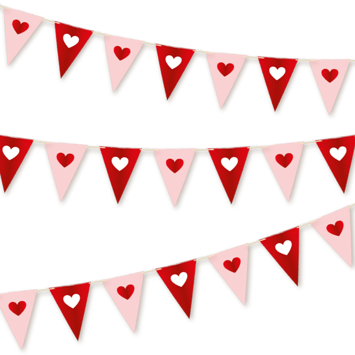 Q2P - Paperdreams Vlaggenlijn Valentijn