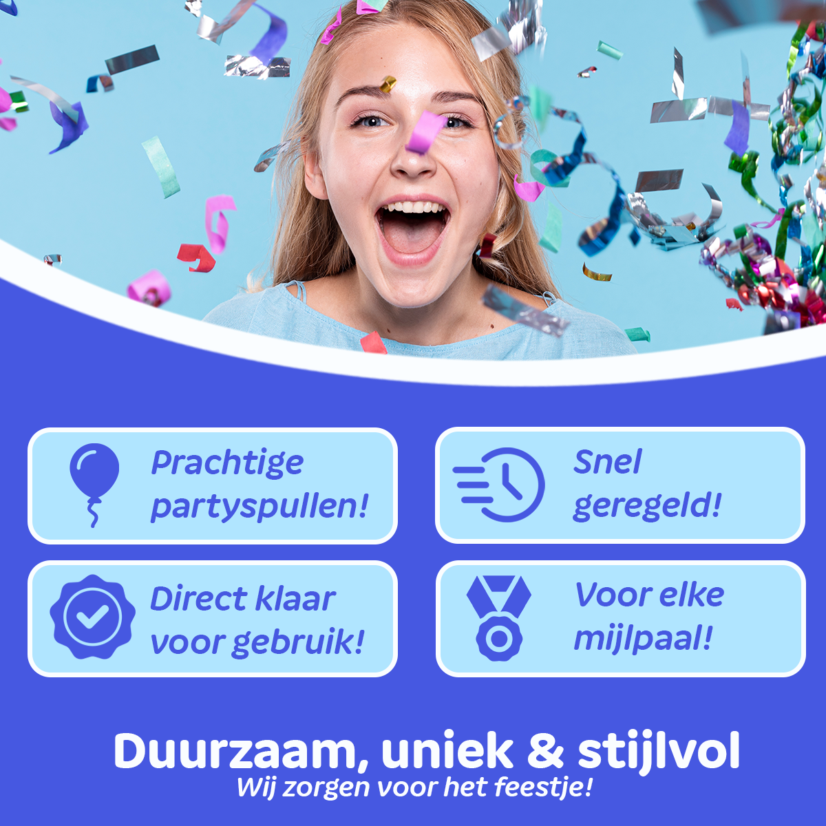 BTH Folie Ballon Cijfer 1 Jaar Goud 86Cm Verjaardag Ballon Met Rietje