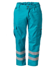 Rescuewear Hose Basic, Dames, Enamel Blau, Größe 44
