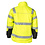 Rescuewear Midi Parka HiVis, Klasse 3 Schwarz/ Neongelb