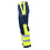Rescuewear Unisex Broek Dynamic, HiVis Klasse 1,Marineblauw/neongeel