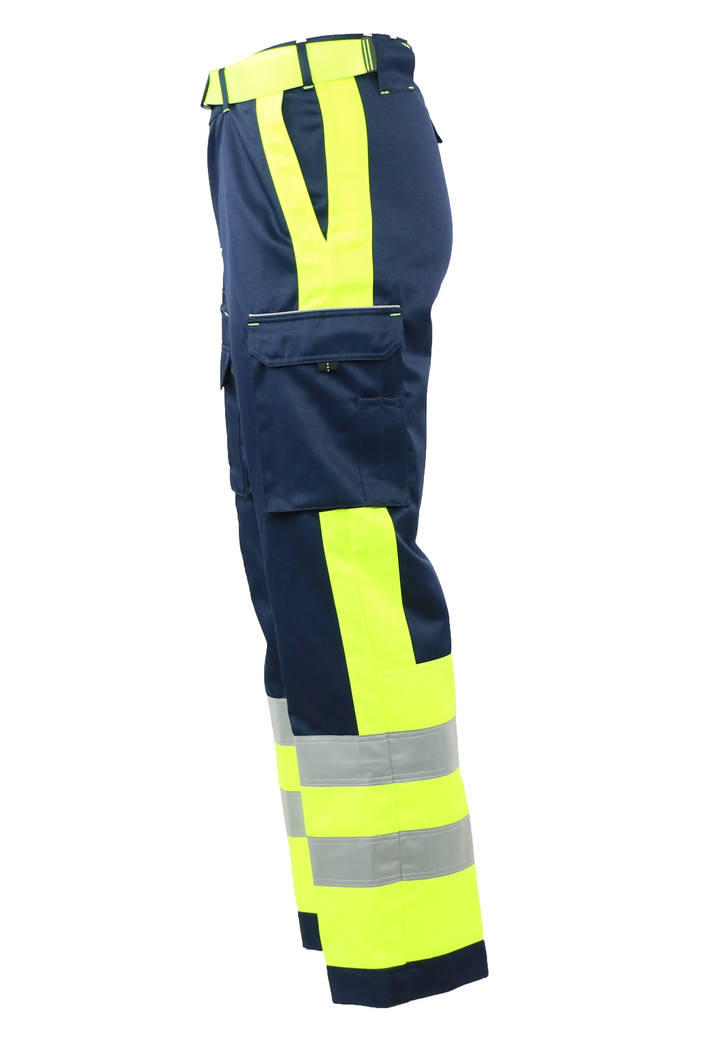 Unisex Hose Dynamic Navyblau / Neon Gelb