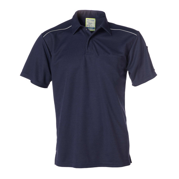 Rescuewear Poloshirt met korte mouw, Natura Marineblauw (Outlet)