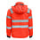 Rescuewear Softshell Dynamic, HiVis klasse 3,  Marineblauw/Neonrood