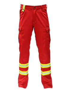 Rescuewear Unisex Hose für Wasserrettung, Rot, mit HT-Liner