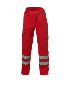 Rescuewear Unisex Broek Basic, Rood