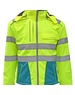 Rescuewear Softshell Jacke Dynamic HiVis Klasse 3, Enamel / Neon Gelb