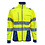 Rescuewear Sweatjack Dynamic HiVis, Kobaltblauw/Neongeel