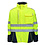 Rescuewear Midi-Parka Dynamic HiVis, Marineblauw/ Neongeel