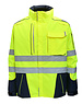 Rescuewear Midi Parka Dynamic HiVis, Navy/ Neongelb