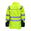 Rescuewear Midi Parka Dynamic HiVis, Navy/ Neongelb