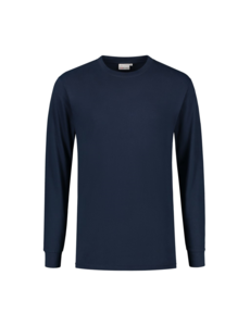 Santino T-shirt lange mouw James, marineblauw