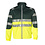 Rescuewear Softshell jas HiVis Klasse 2, Neon Geel / Groen