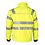 Rescuewear Softshell Jack HiVis Klasse 3, Marineblauw / Neon Geel