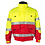 Rescuewear Pilot Jacke HiVis, Rot / Neon Gelb