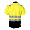 Rescuewear Poloshirt korte mouw, Zwart/Neongeel, HiVis Kl. II