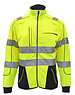 Rescuewear Sweatjack Dynamic HiVis, Marineblauw/Neongeel