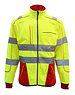 Rescuewear Sweatjack Dynamic HiVis, Rood/Neongeel