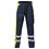 Rescuewear Unisex Broek, Marineblauw/neongeel