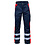 Rescuewear Unisex Broek, Marineblauw/neonrood