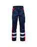 Rescuewear Rescuewear Unisex Hose , Navyblau / Neon Rot